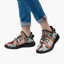 Load image into Gallery viewer, Tribal Art Adult Unisex Mesh Knit Sneakers