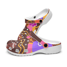 Load image into Gallery viewer, Tribal Art Girlie Girl Clogs