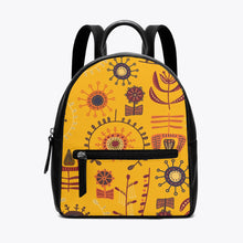 Load image into Gallery viewer, Tribal Art. Unisex PU Leather Backpack