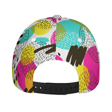 Load image into Gallery viewer, Pink Abstract Tribal Peaked Cap