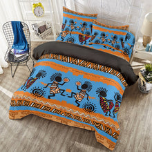 Load image into Gallery viewer, Tribal Art Four-piece Duvet Cover Set