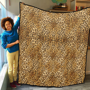 Tribal Leopard Household Summer/Fall Lightweight & Breathable Quilt