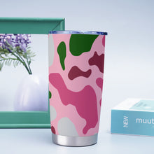 Load image into Gallery viewer, Pink Camou Tumbler 20oz