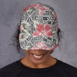 Pink Tribal Art Peaked Cap