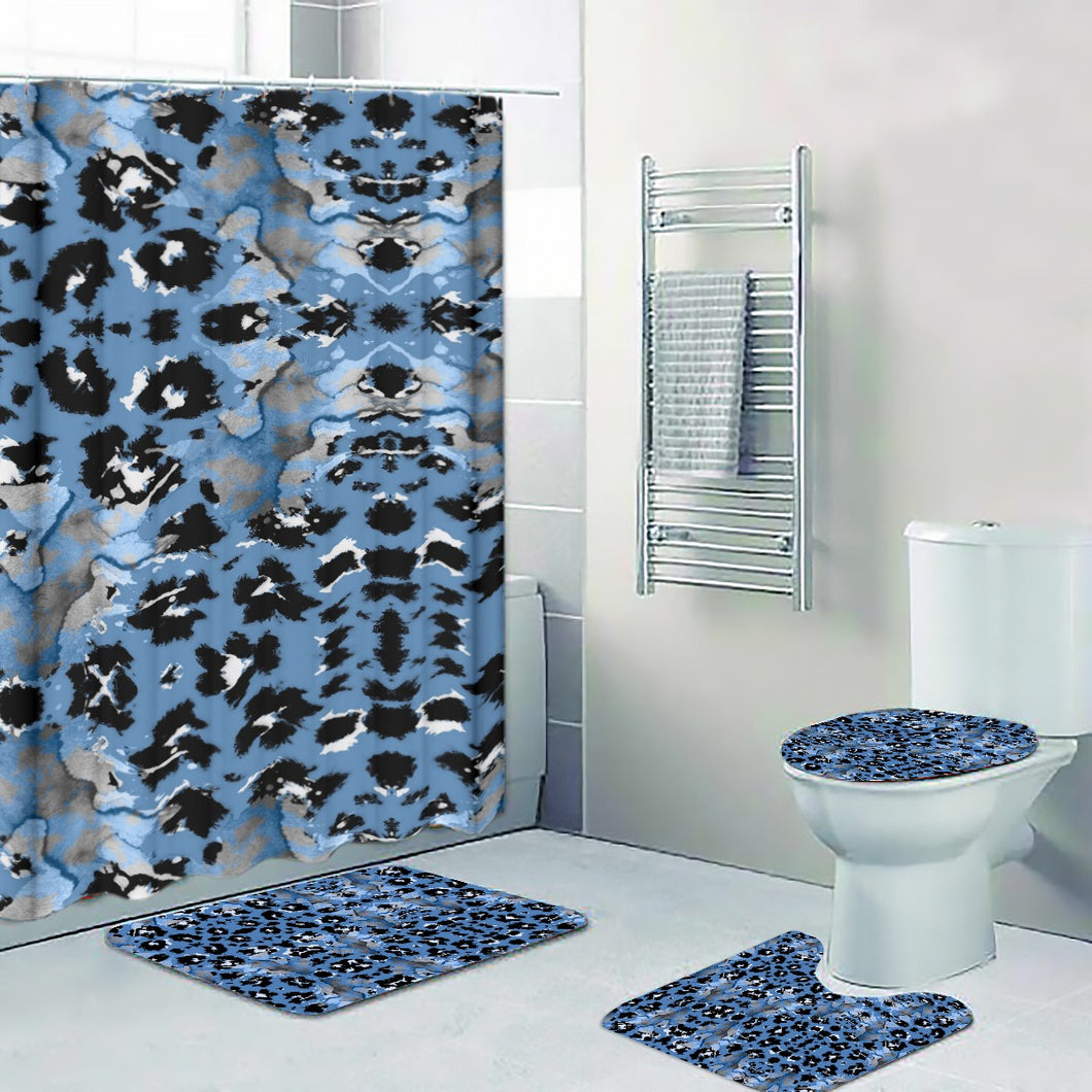 Wildn Blue Four-piece Bathroom