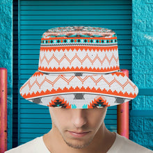 Load image into Gallery viewer, Tribal Native Art Fisherman hat