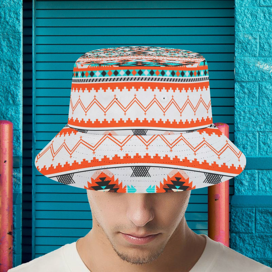 Tribal Native Art Fisherman hat