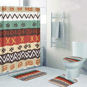 Tribal Art Four-piece Bathroom
