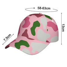 Load image into Gallery viewer, Pink Camou 2 Peaked Cap