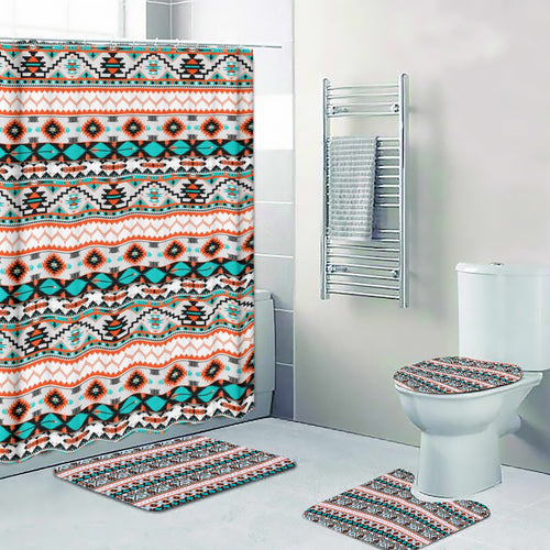 Southwest Tribal Style Four-piece Bathroom