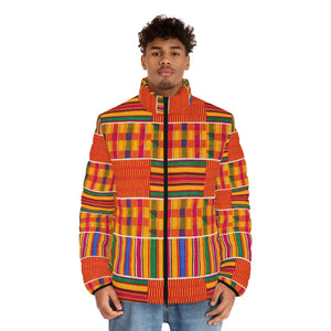 Simply Tribal Art Men's Puffer Jacket