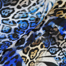 Charger l&#39;image dans la galerie, Blue Tribal Art Women&#39;s Satin Pajamas