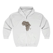 이미지를 갤러리 뷰어에 로드 , Unisex Heavy Blend™ Full Zip Hooded Tribal Art Sweatshirt