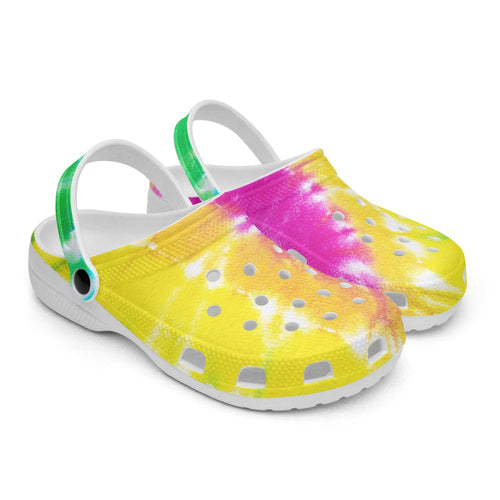 Tye Dyed Style Clogs