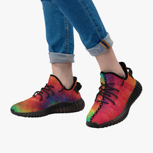 Load image into Gallery viewer, Tribal Tye Dyed Adult Unisex Mesh Knit Sneakers