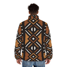 Load image into Gallery viewer, Simply Tribal Art Men&#39;s Puffer Jacket