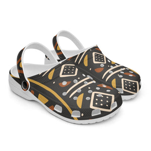 Tribal Mudcloth Style Clogs