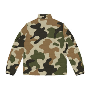 Camouflage Men's Puffer Jacket
