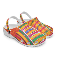 Load image into Gallery viewer, Tribal Art Kente Clogs