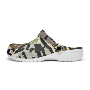 Tribal Wildn Camouflage Clogs