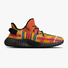 Load image into Gallery viewer, Tribal Kente Cloth Style Adult Unisex Mesh Knit Sneakers