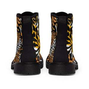 Simply Tribal Art Designer Women's Canvas Boots