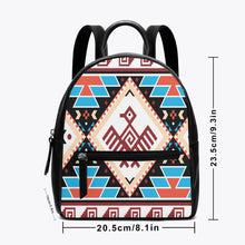 Load image into Gallery viewer, Tribal Native Unisex PU Leather Backpack