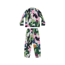 이미지를 갤러리 뷰어에 로드 , Camouflage Art Women&#39;s Satin Pajamas