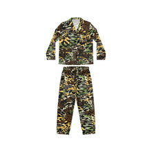 Charger l&#39;image dans la galerie, Camouflage Art Women&#39;s Satin Pajamas