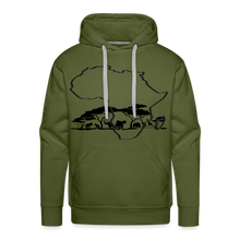 Load image into Gallery viewer, Unisex Premium Royal DNA Hoodie - olive green