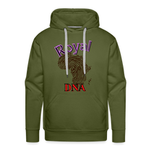 Load image into Gallery viewer, Unisex Premium Royal DNA Hoodie - olive green