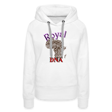 Load image into Gallery viewer, Women’s Premium Royal DNA Hoodie - white