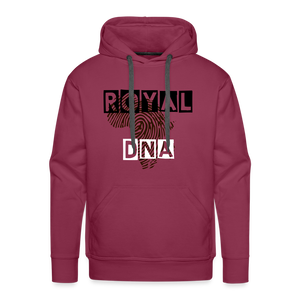 Unisex Premium Royal DNA Hoodie - burgundy