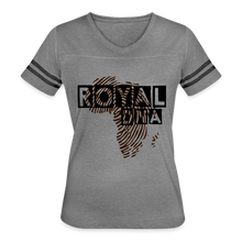 Carica l&#39;immagine nel visualizzatore di Gallery, Royal DNA Women’s Vintage Sport T-Shirt - heather gray/charcoal