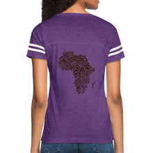 Load image into Gallery viewer, Royal DNA Women’s Vintage Sport T-Shirt - vintage purple/white