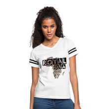 Load image into Gallery viewer, Royal DNA Women’s Vintage Sport T-Shirt - white/black