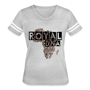 Royal DNA Women’s Vintage Sport T-Shirt - heather gray/white