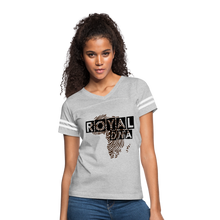 Load image into Gallery viewer, Royal DNA Women’s Vintage Sport T-Shirt - heather gray/white