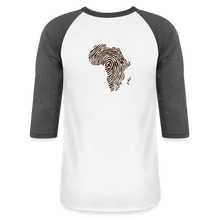 이미지를 갤러리 뷰어에 로드 , Royal DNA Unisex Baseball T-Shirt - white/charcoal