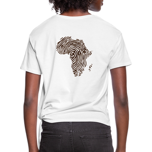 Royal DNA Women's Knotted T-Shirt - white