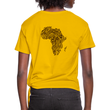 이미지를 갤러리 뷰어에 로드 , Royal DNA Women&#39;s Knotted T-Shirt - sun yellow