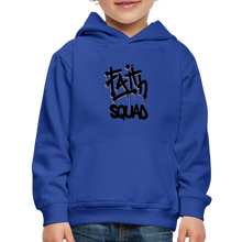 Load image into Gallery viewer, Unisex Kids‘ Premium Faith Squad Hoodie - royal blue