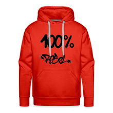 Load image into Gallery viewer, Unisex 100% Rebel Premium Hoodie - red