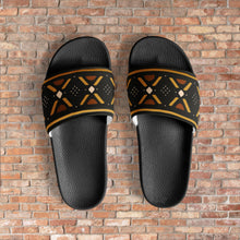 Load image into Gallery viewer, Tribal Art Mudcloth Unisex slides